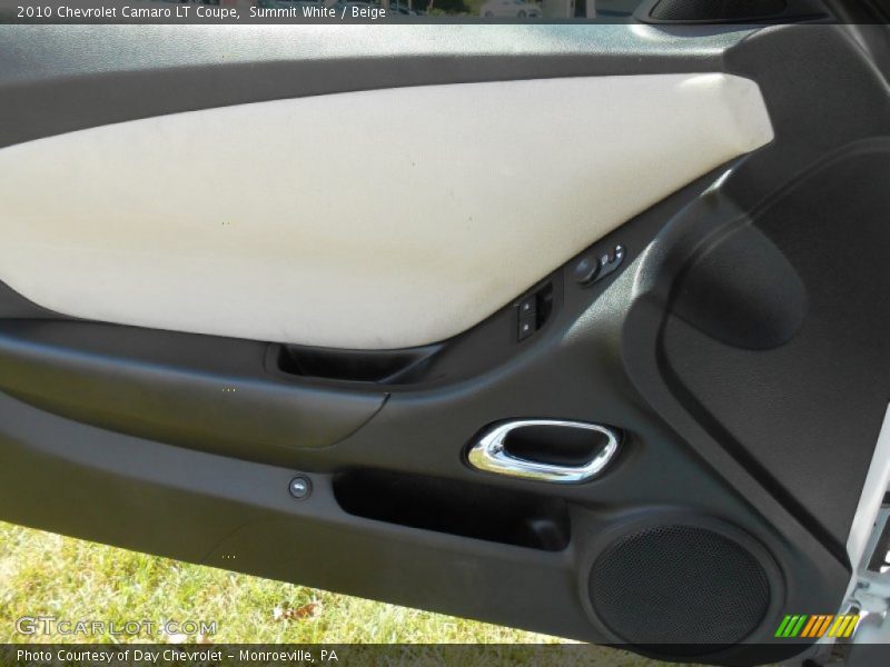 Summit White / Beige 2010 Chevrolet Camaro LT Coupe