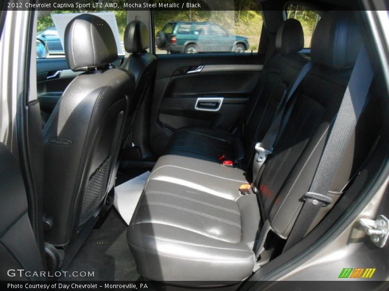 Mocha Steel Metallic / Black 2012 Chevrolet Captiva Sport LTZ AWD