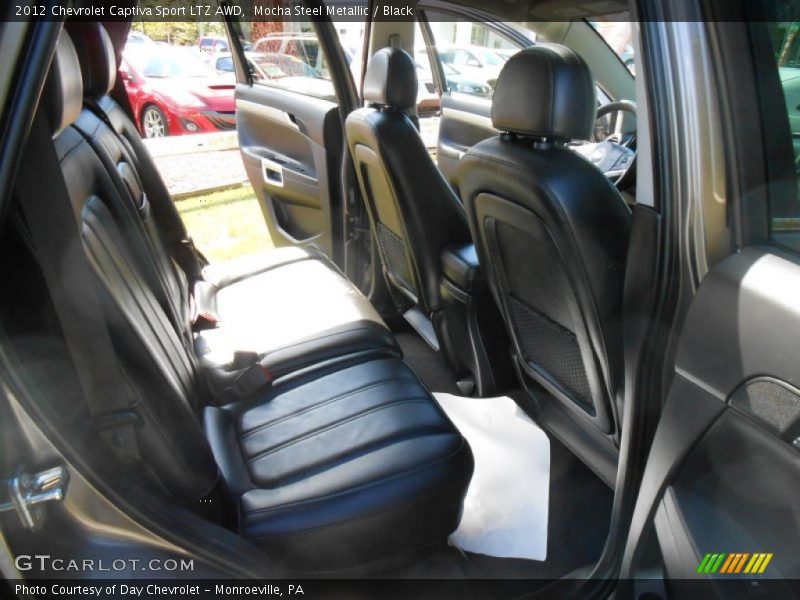 Mocha Steel Metallic / Black 2012 Chevrolet Captiva Sport LTZ AWD