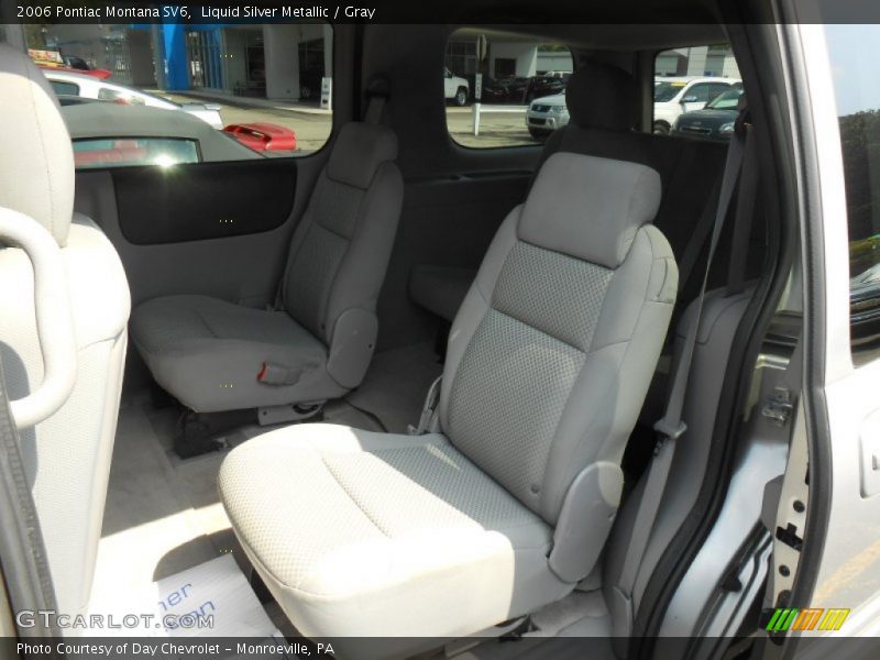 Liquid Silver Metallic / Gray 2006 Pontiac Montana SV6