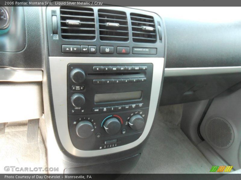Liquid Silver Metallic / Gray 2006 Pontiac Montana SV6