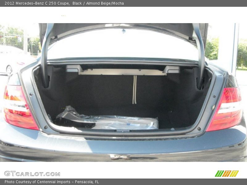 Black / Almond Beige/Mocha 2012 Mercedes-Benz C 250 Coupe