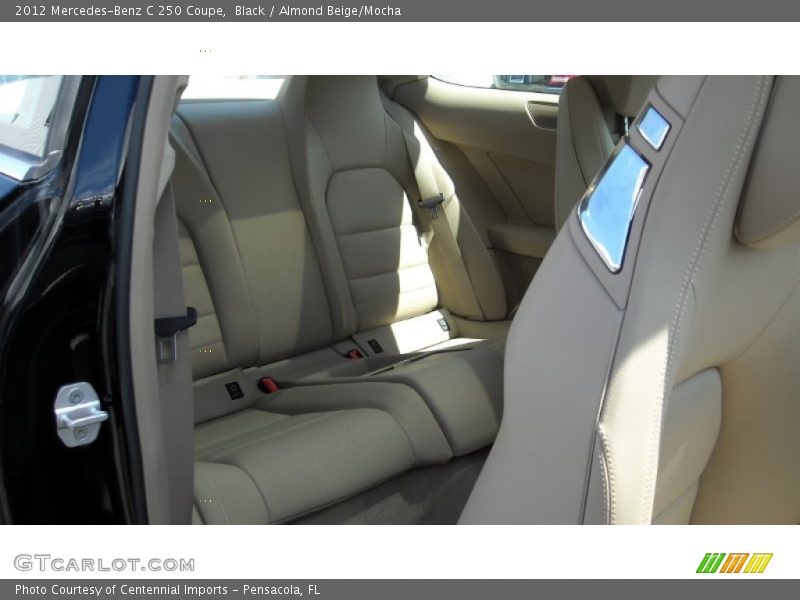 Black / Almond Beige/Mocha 2012 Mercedes-Benz C 250 Coupe