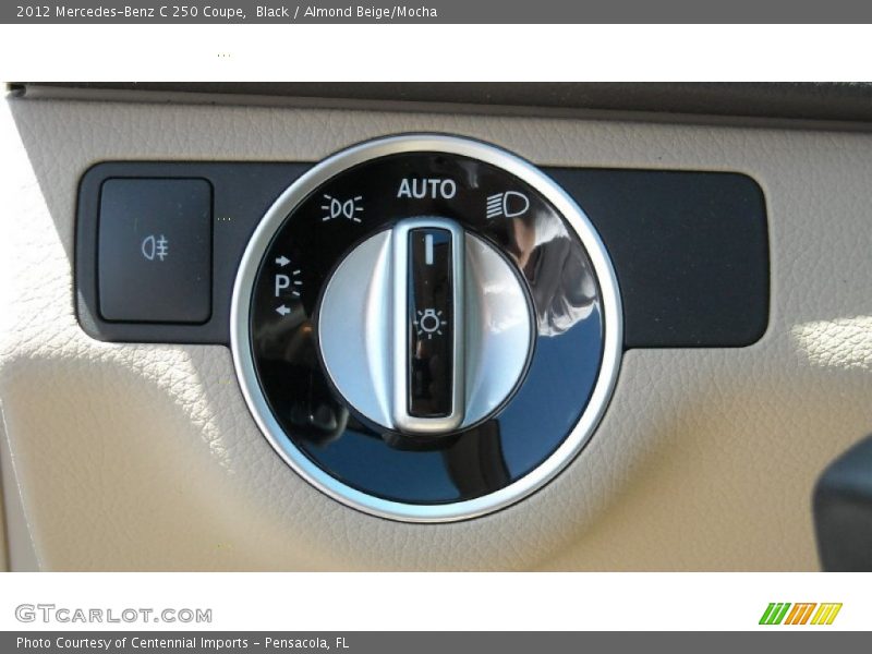 Black / Almond Beige/Mocha 2012 Mercedes-Benz C 250 Coupe