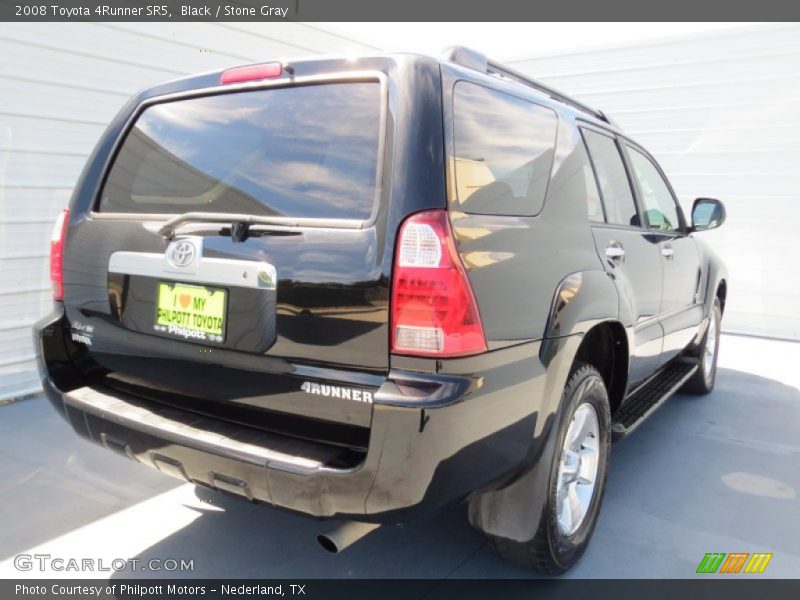 Black / Stone Gray 2008 Toyota 4Runner SR5