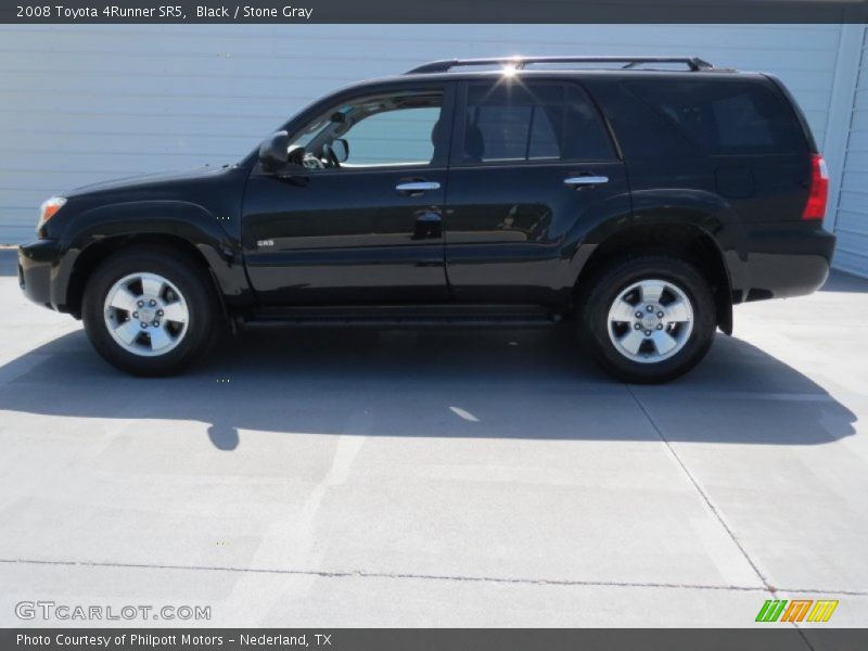 Black / Stone Gray 2008 Toyota 4Runner SR5