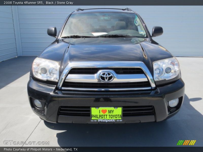 Black / Stone Gray 2008 Toyota 4Runner SR5