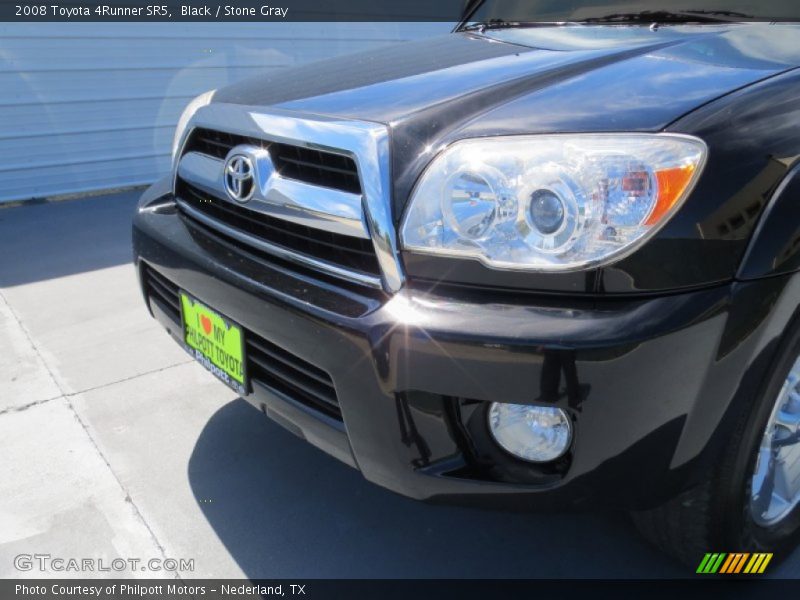 Black / Stone Gray 2008 Toyota 4Runner SR5