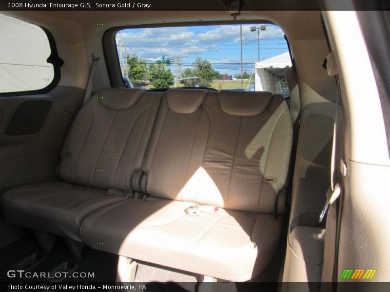 Sonora Gold / Gray 2008 Hyundai Entourage GLS