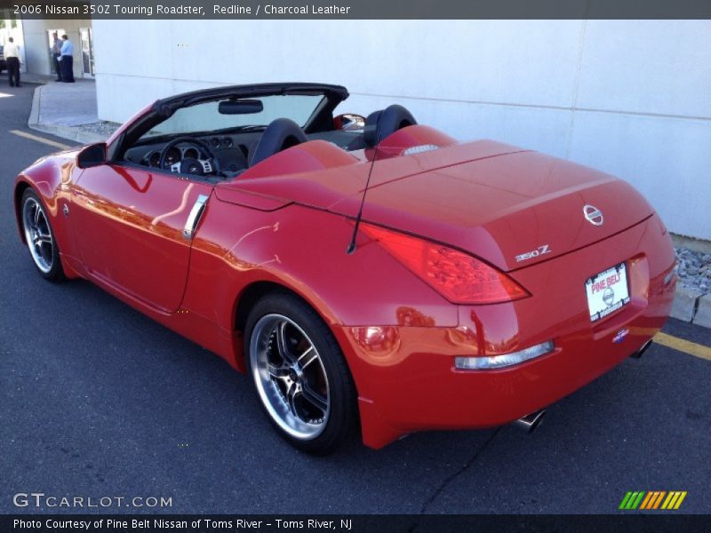 Redline / Charcoal Leather 2006 Nissan 350Z Touring Roadster