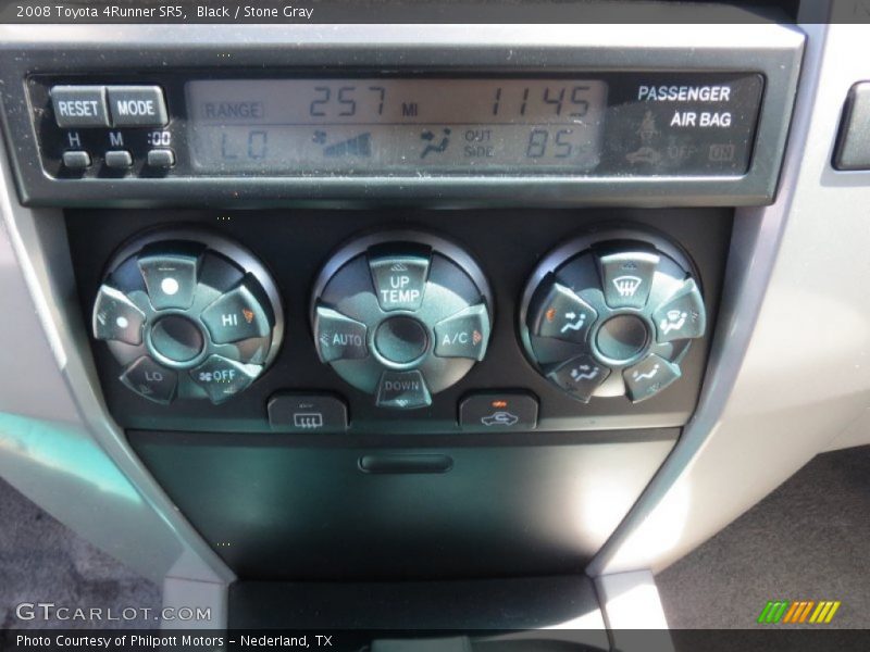 Black / Stone Gray 2008 Toyota 4Runner SR5