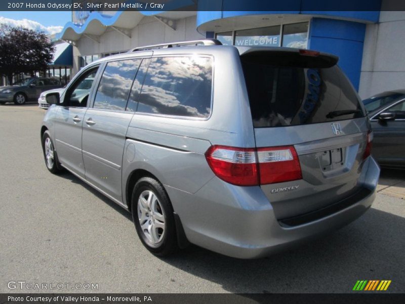 Silver Pearl Metallic / Gray 2007 Honda Odyssey EX