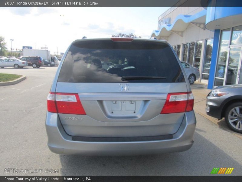 Silver Pearl Metallic / Gray 2007 Honda Odyssey EX