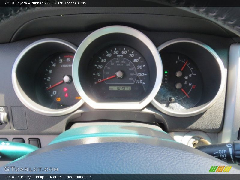Black / Stone Gray 2008 Toyota 4Runner SR5