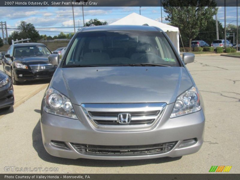 Silver Pearl Metallic / Gray 2007 Honda Odyssey EX