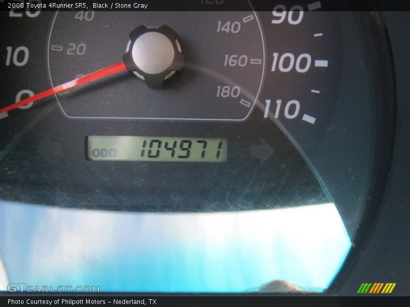 Black / Stone Gray 2008 Toyota 4Runner SR5