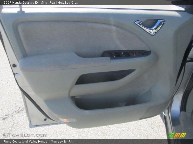 Silver Pearl Metallic / Gray 2007 Honda Odyssey EX