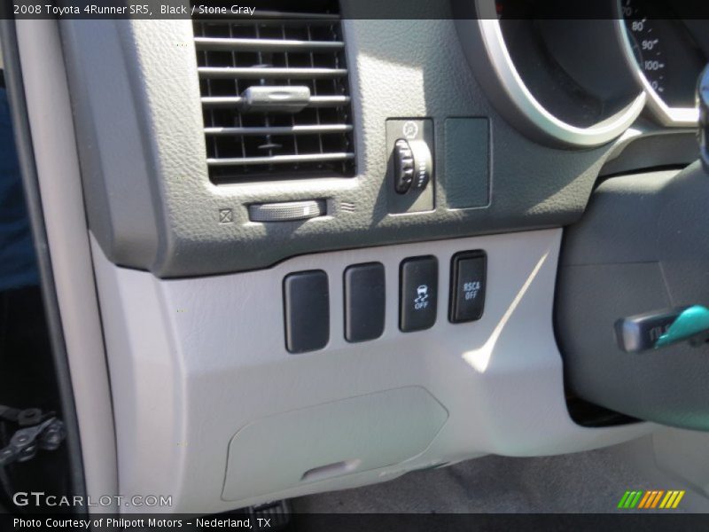 Black / Stone Gray 2008 Toyota 4Runner SR5