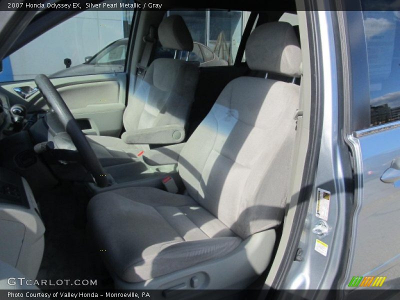 Silver Pearl Metallic / Gray 2007 Honda Odyssey EX
