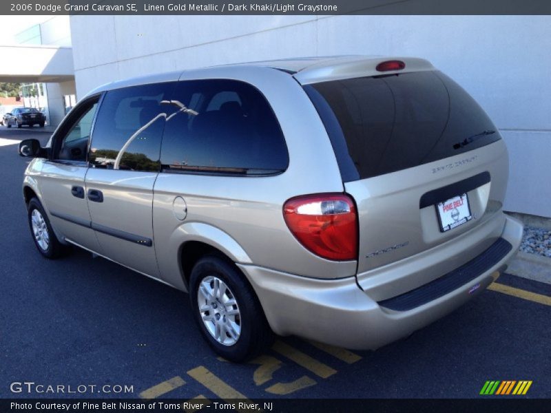 Linen Gold Metallic / Dark Khaki/Light Graystone 2006 Dodge Grand Caravan SE