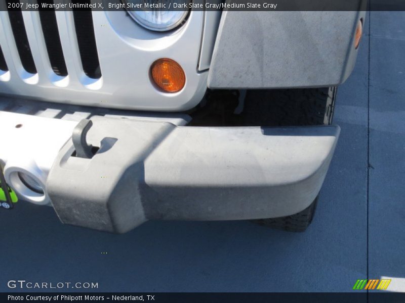 Bright Silver Metallic / Dark Slate Gray/Medium Slate Gray 2007 Jeep Wrangler Unlimited X