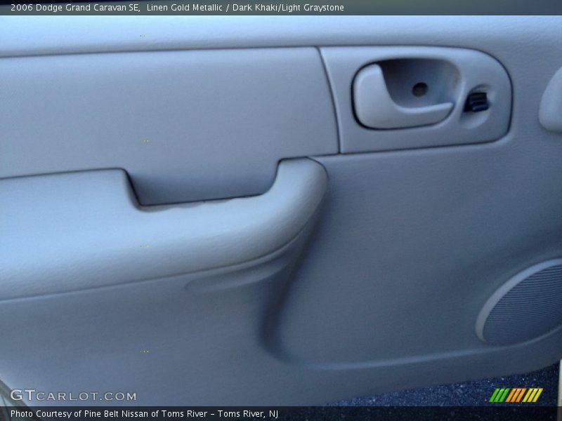 Linen Gold Metallic / Dark Khaki/Light Graystone 2006 Dodge Grand Caravan SE