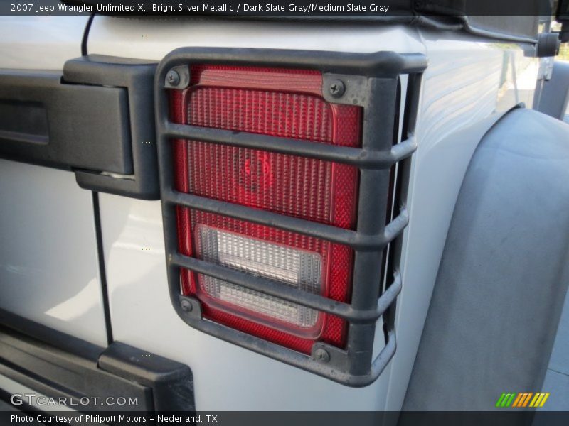 Bright Silver Metallic / Dark Slate Gray/Medium Slate Gray 2007 Jeep Wrangler Unlimited X