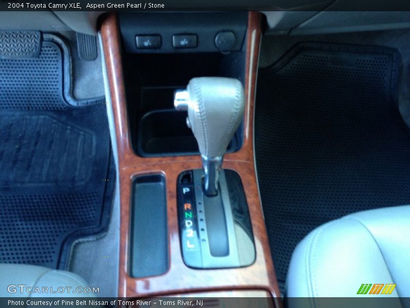 Aspen Green Pearl / Stone 2004 Toyota Camry XLE