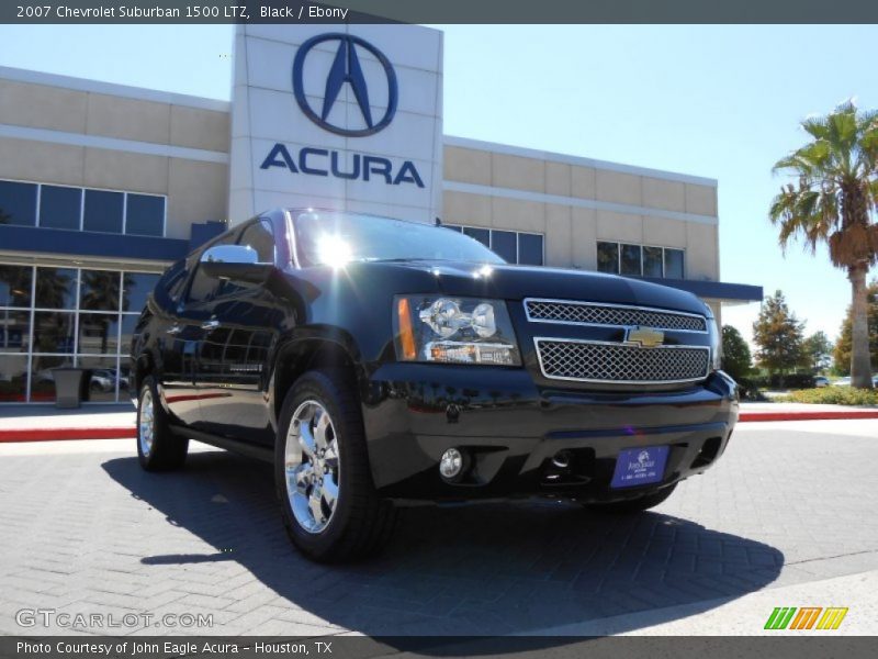 Black / Ebony 2007 Chevrolet Suburban 1500 LTZ