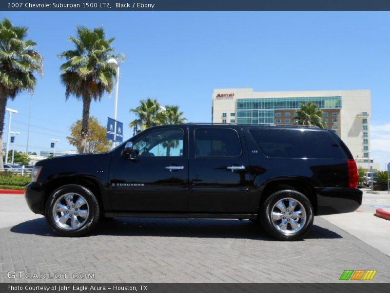 Black / Ebony 2007 Chevrolet Suburban 1500 LTZ