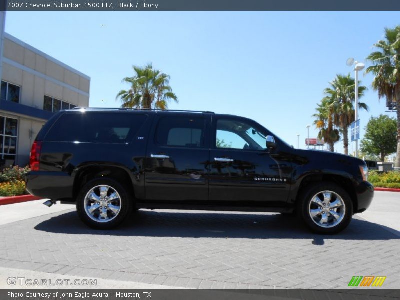 Black / Ebony 2007 Chevrolet Suburban 1500 LTZ