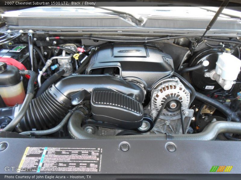 Black / Ebony 2007 Chevrolet Suburban 1500 LTZ