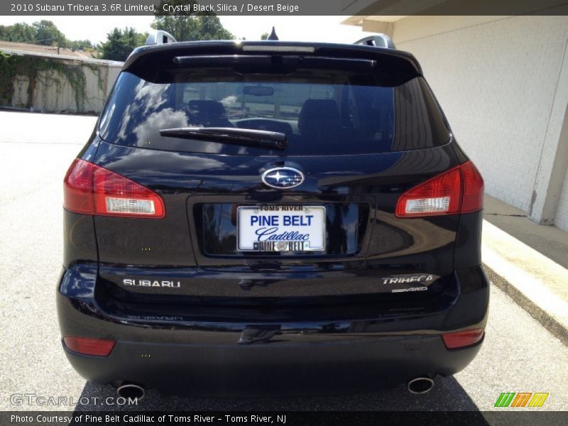 Crystal Black Silica / Desert Beige 2010 Subaru Tribeca 3.6R Limited