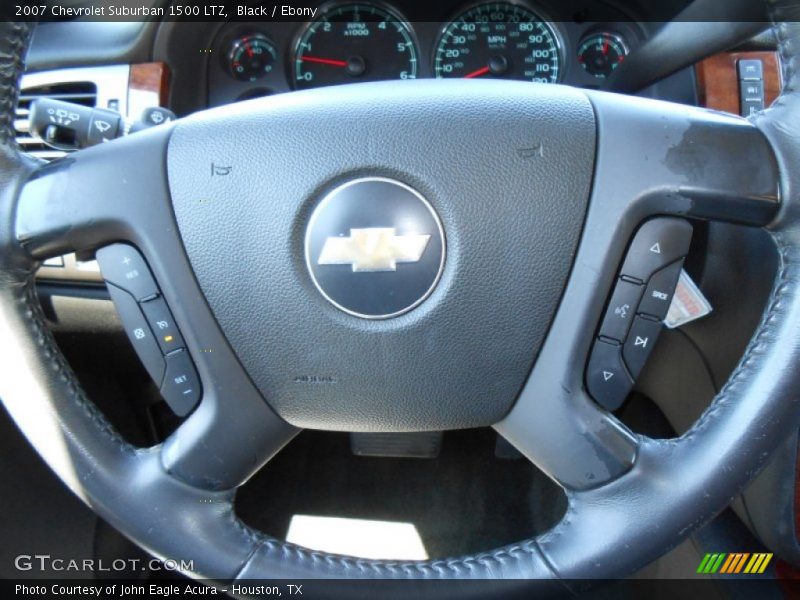 Black / Ebony 2007 Chevrolet Suburban 1500 LTZ