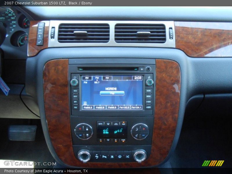 Black / Ebony 2007 Chevrolet Suburban 1500 LTZ
