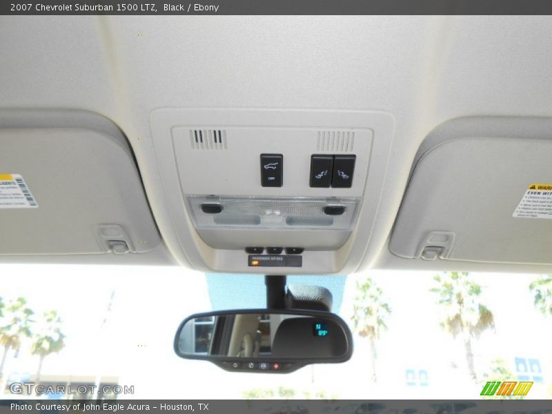 Black / Ebony 2007 Chevrolet Suburban 1500 LTZ