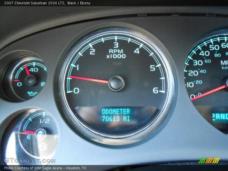 Black / Ebony 2007 Chevrolet Suburban 1500 LTZ