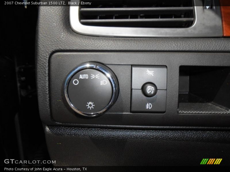 Black / Ebony 2007 Chevrolet Suburban 1500 LTZ