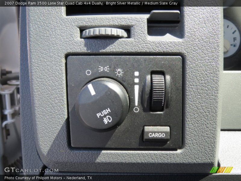 Bright Silver Metallic / Medium Slate Gray 2007 Dodge Ram 3500 Lone Star Quad Cab 4x4 Dually