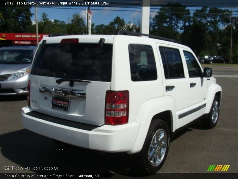Bright White / Dark Slate Gray 2012 Jeep Liberty Sport 4x4