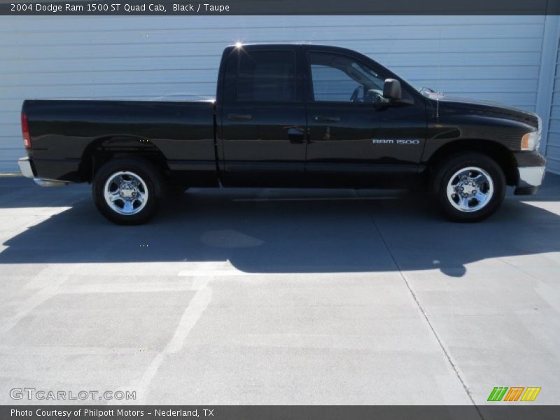 Black / Taupe 2004 Dodge Ram 1500 ST Quad Cab