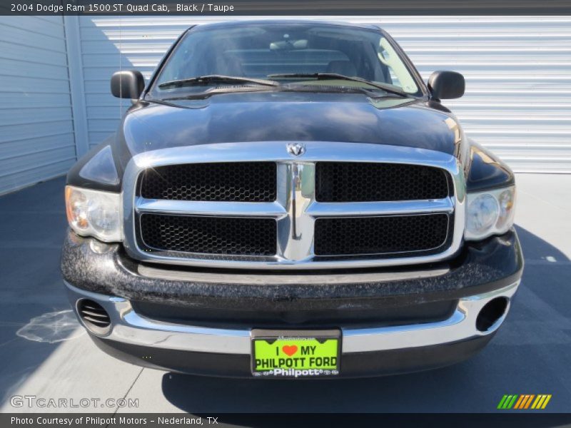 Black / Taupe 2004 Dodge Ram 1500 ST Quad Cab