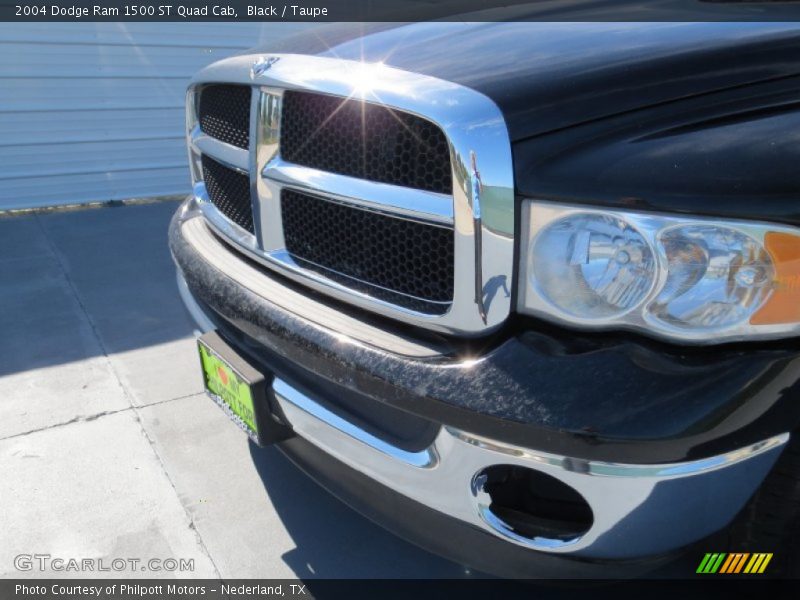 Black / Taupe 2004 Dodge Ram 1500 ST Quad Cab