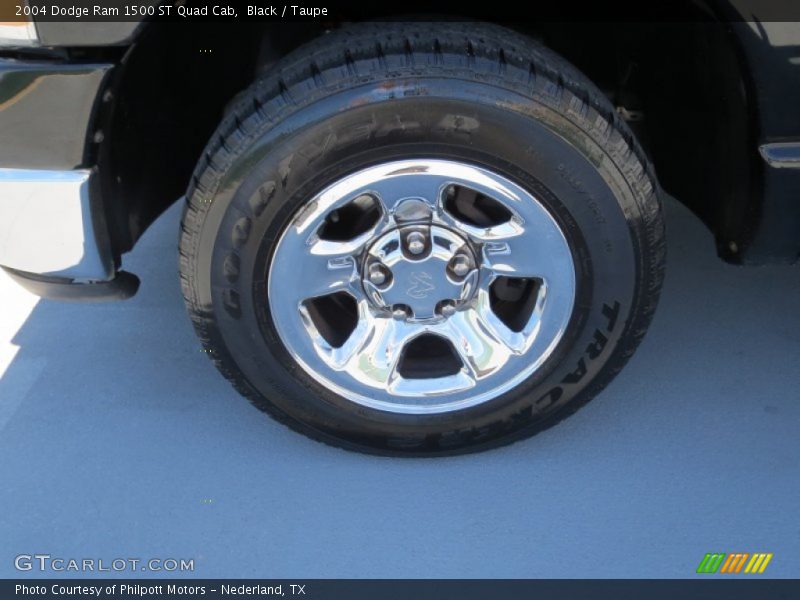 Black / Taupe 2004 Dodge Ram 1500 ST Quad Cab