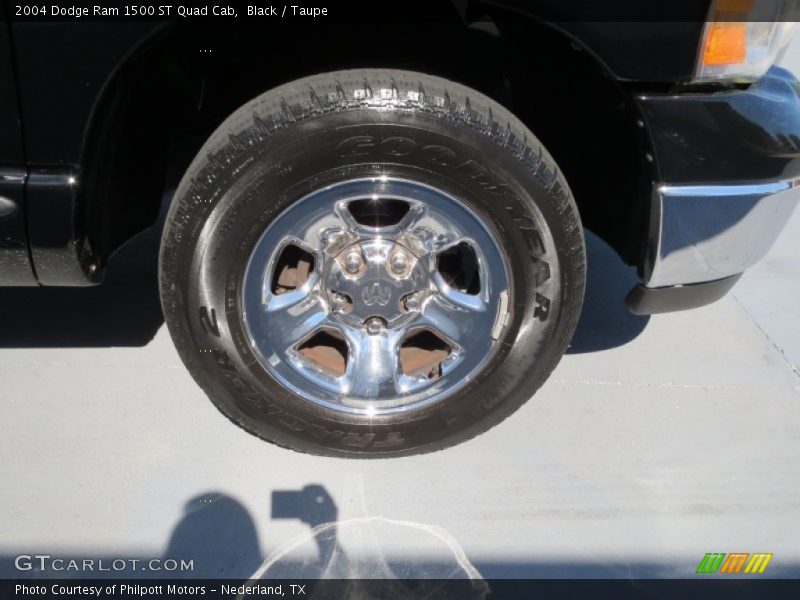 Black / Taupe 2004 Dodge Ram 1500 ST Quad Cab