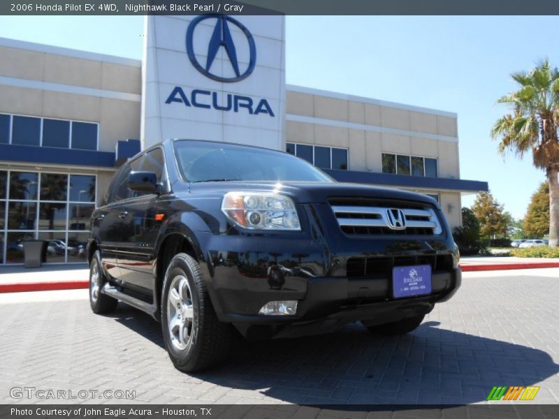 Nighthawk Black Pearl / Gray 2006 Honda Pilot EX 4WD