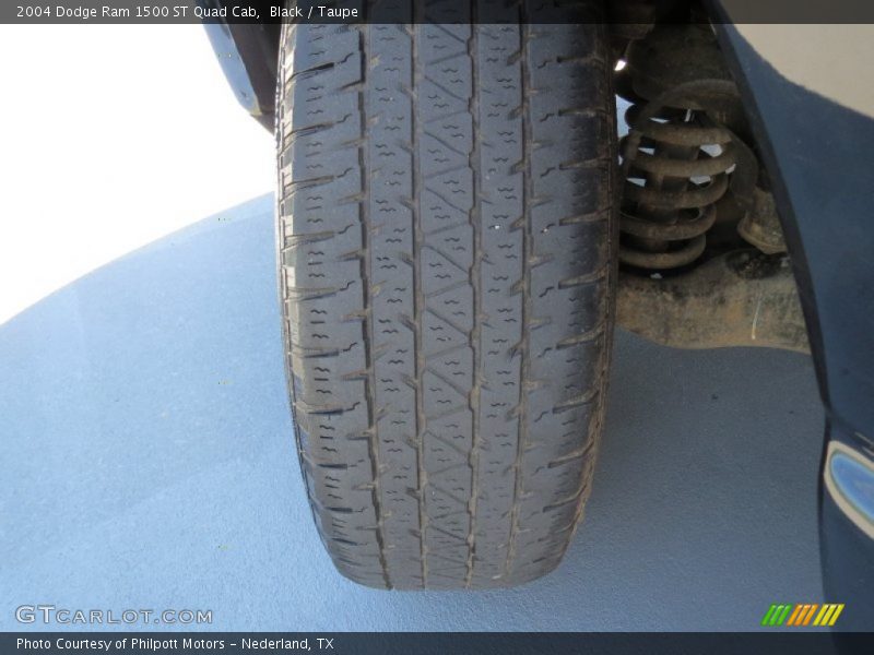 Black / Taupe 2004 Dodge Ram 1500 ST Quad Cab