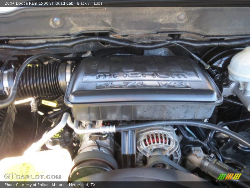 Black / Taupe 2004 Dodge Ram 1500 ST Quad Cab