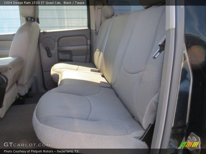 Black / Taupe 2004 Dodge Ram 1500 ST Quad Cab