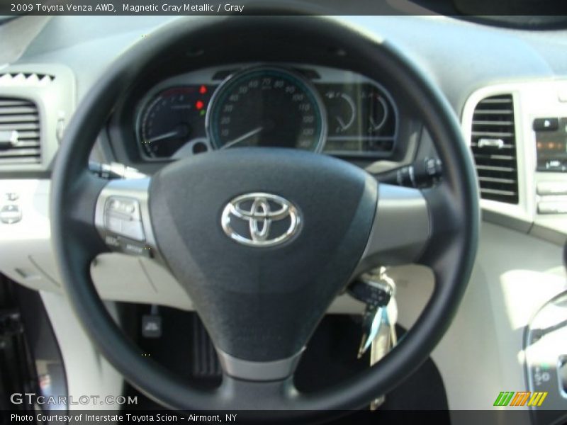 Magnetic Gray Metallic / Gray 2009 Toyota Venza AWD